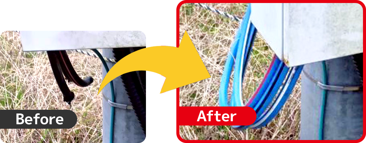 Before→After